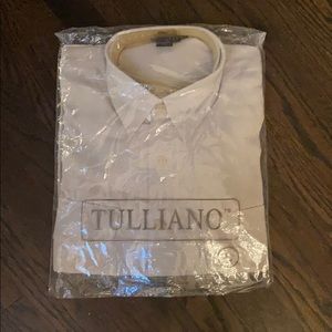 Men’s Tulliano silk long sleeve shirt (size L)